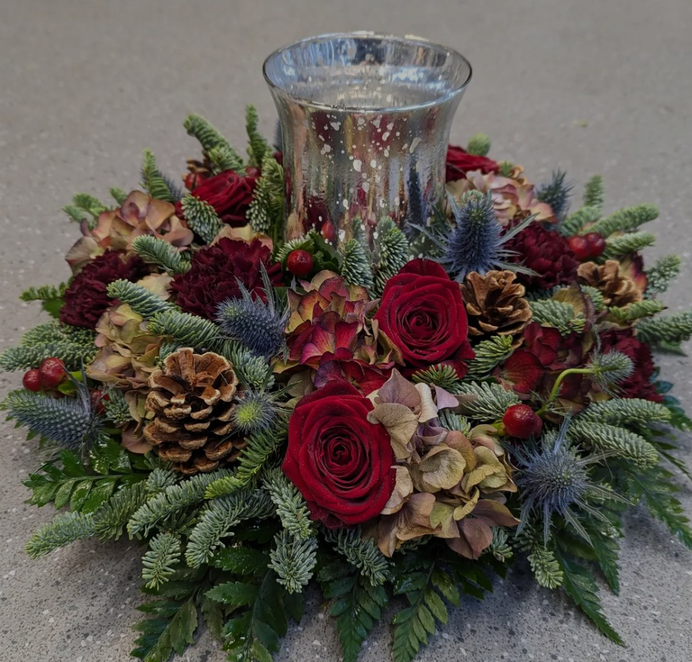 Luxury Christmas Table Arrangement